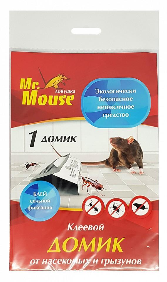 Домик клеевой Mr. Mouse от крыс и мышей 1 штука, пакет