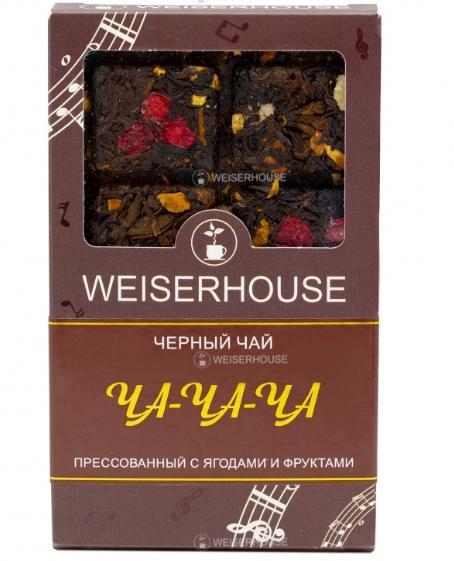 Чай черный Weiserhouse ЧА-ЧА-ЧА прессованный 75 гр., картон