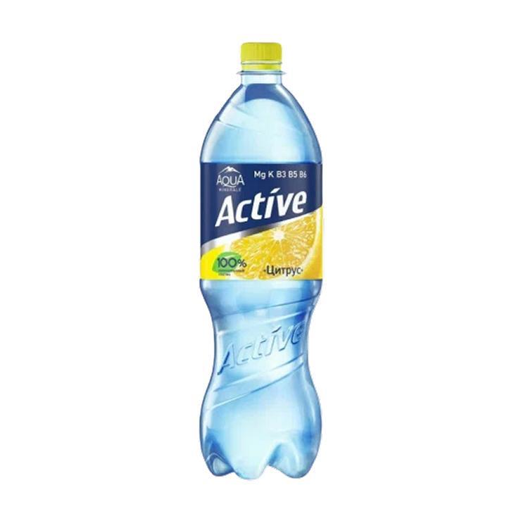 Вода негазированная Aqua Minerale Active цитрус 1 л., ПЭТ