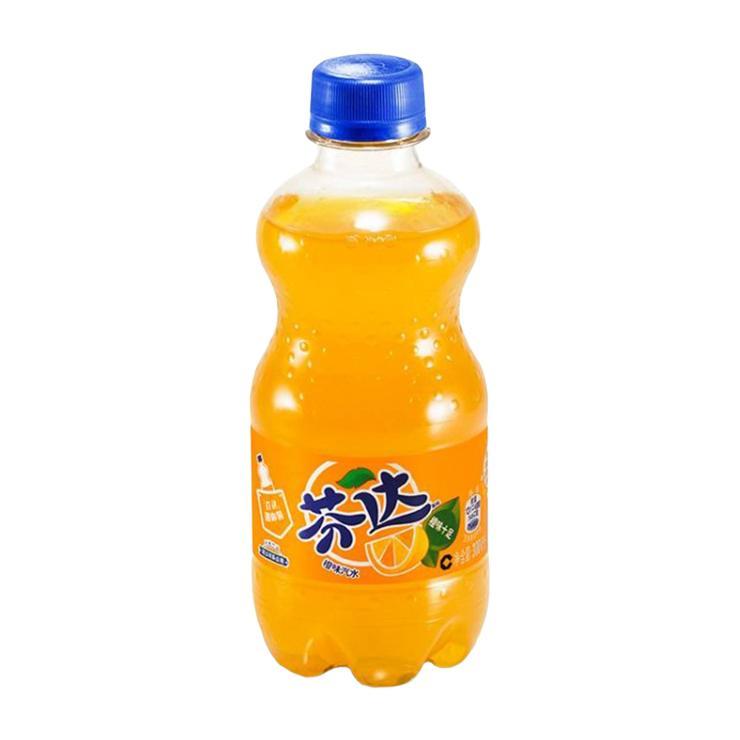 Напиток газированный Fanta Orange апельсин Китай 300 мл., ПЭТ