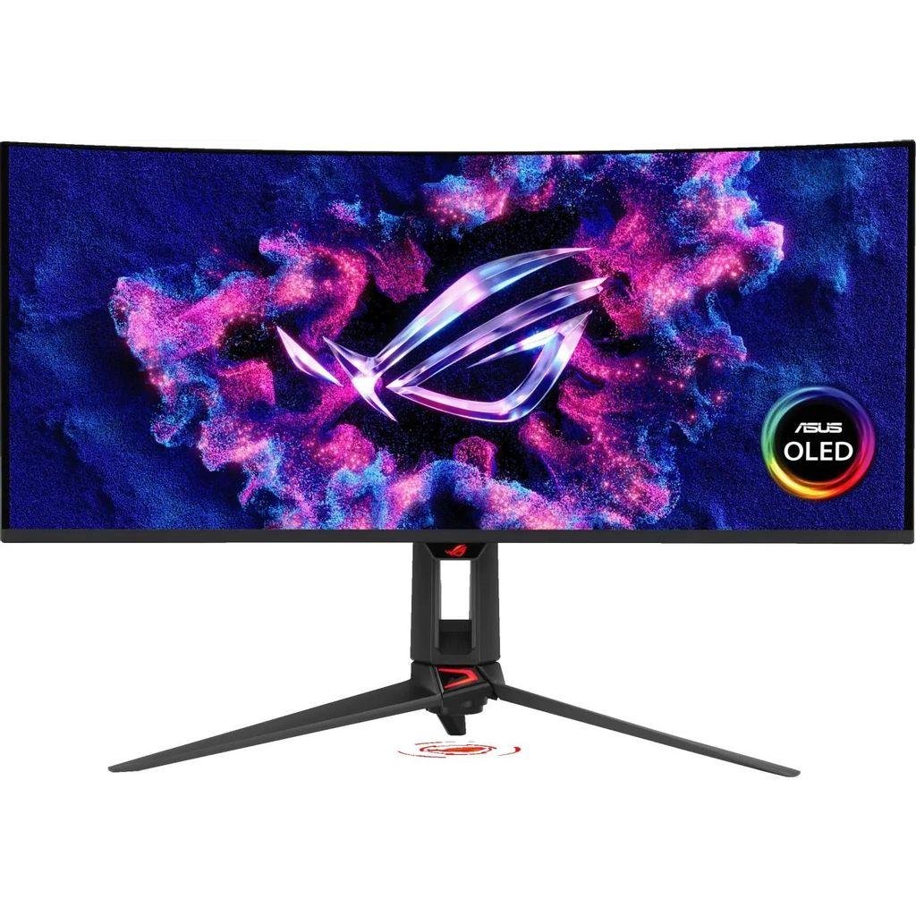 34" Монитор Asus ROG Swift PG34WCDN, 3440x1440, QD OLED, 360Гц, 2хHDMI, 1хDP, изогнутый, черный
