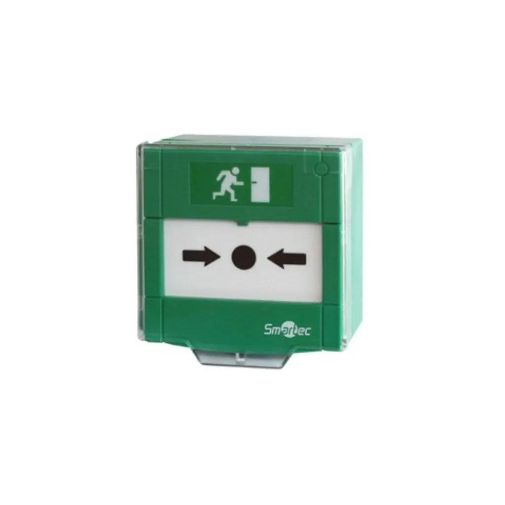 Устройство разблокировки двери SMARTEC ST-ER115 для открытия шлагбаума/дверей зеленый