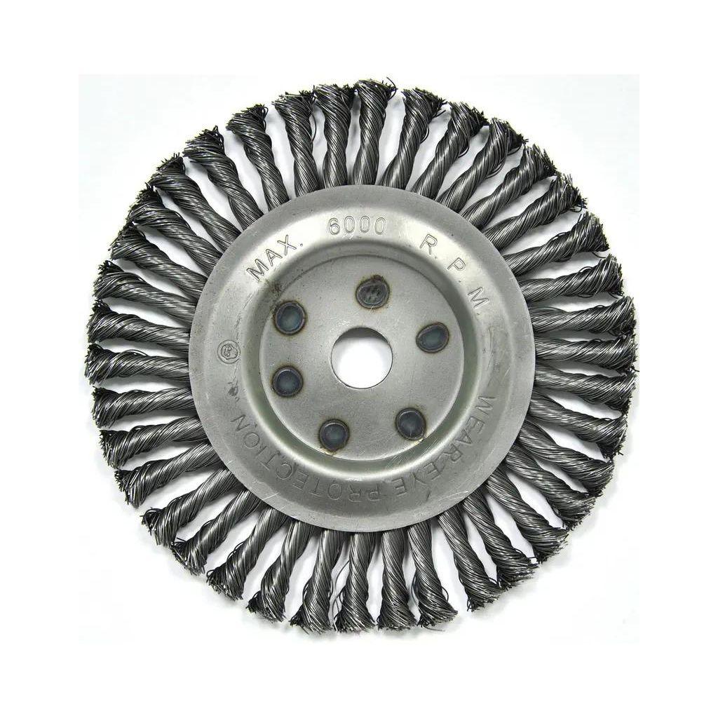 Щетка дисковая ELITECH 1820.073700, по металлу, 200мм, 22.2мм