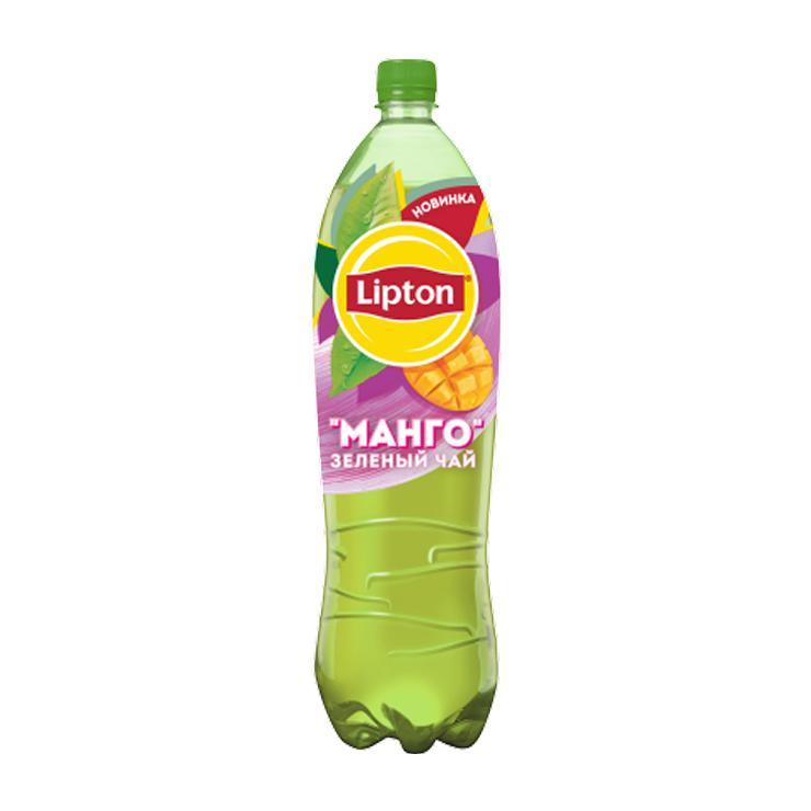 Чай холодный Lipton зеленый манго 1,5 л., ПЭТ