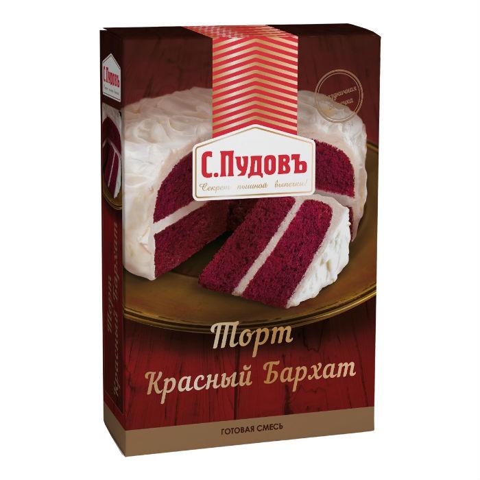 Смесь С.Пудовъ Торт красный бархат