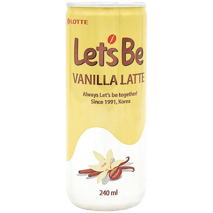 Кофе Lets Be Vanilla Latte 240 мл., ж/б
