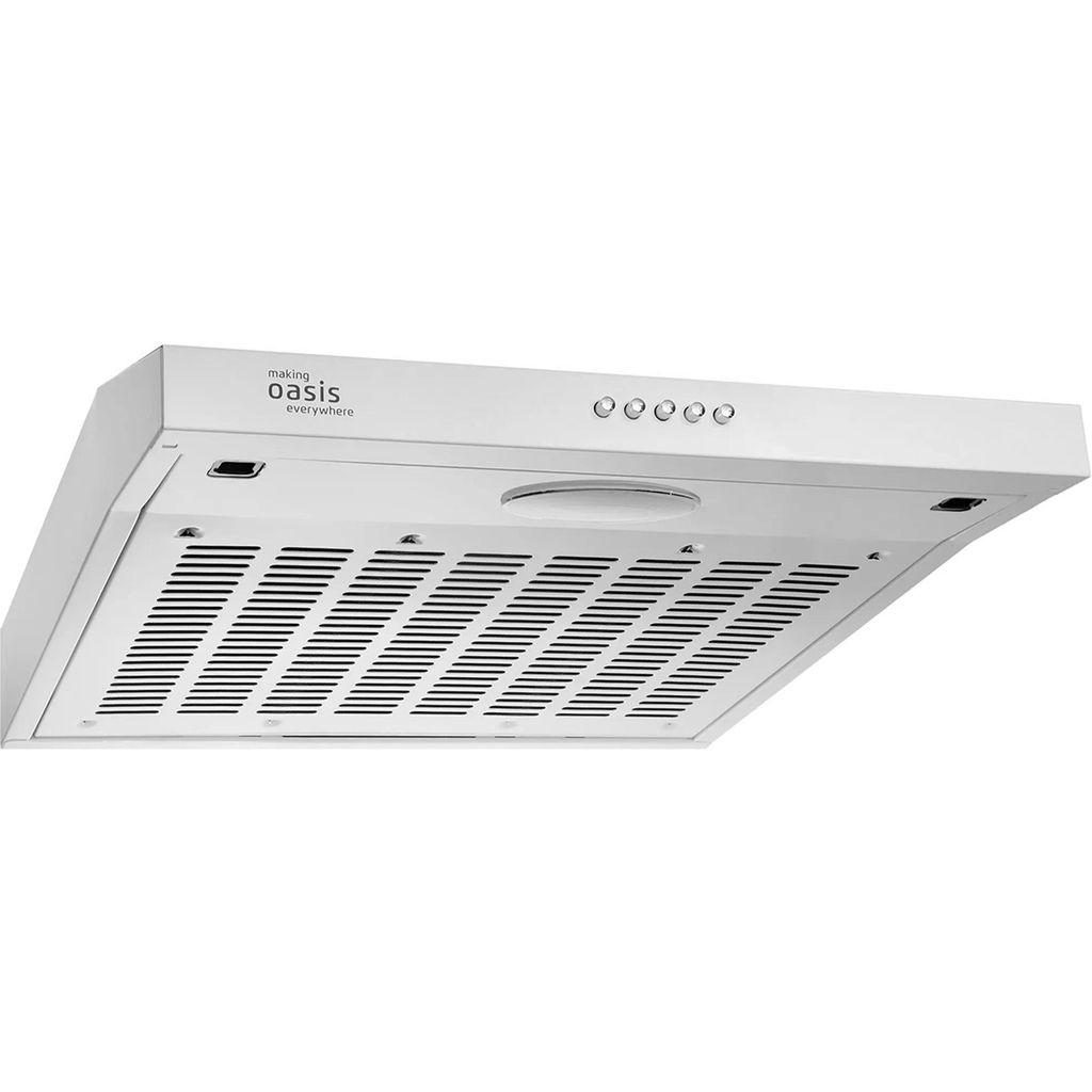Вытяжка козырьковая Oasis PО-50W, управление кнопочное, белый