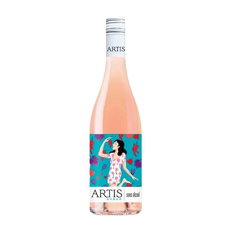Вино безалкогольное ARTIS Syrah розовое полусладкое Франция 750 мл., стекло