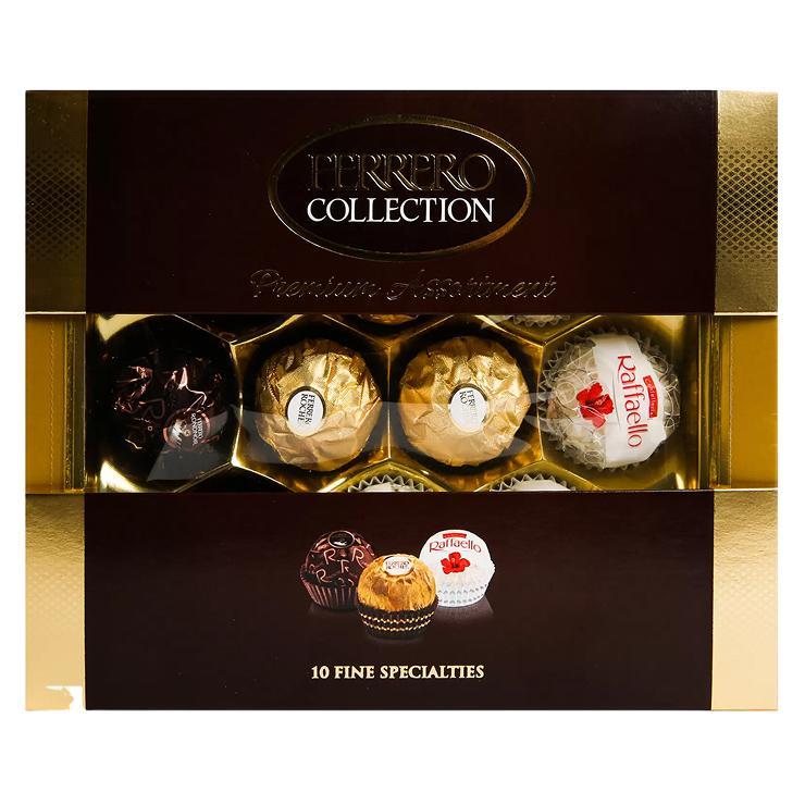 Конфеты Ferrero Rocher коллекция 109.3 гр., картон