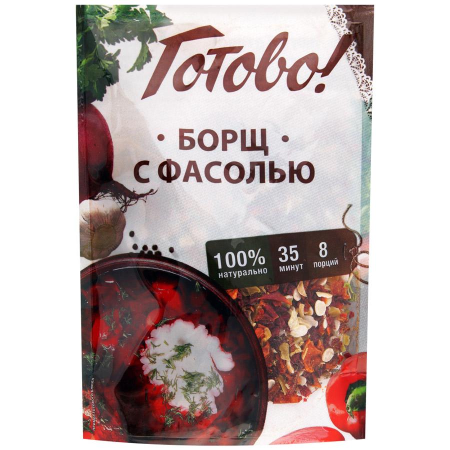 Борщ Готово! с фасолью , 130 гр, дой-пак