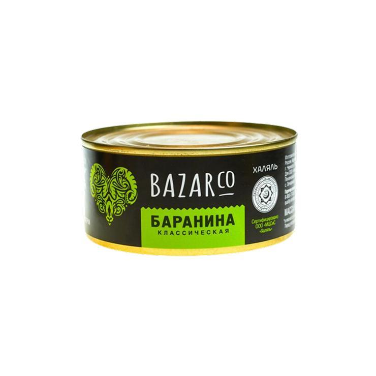 Баранина Bazarco классическая 325 гр., ж/б