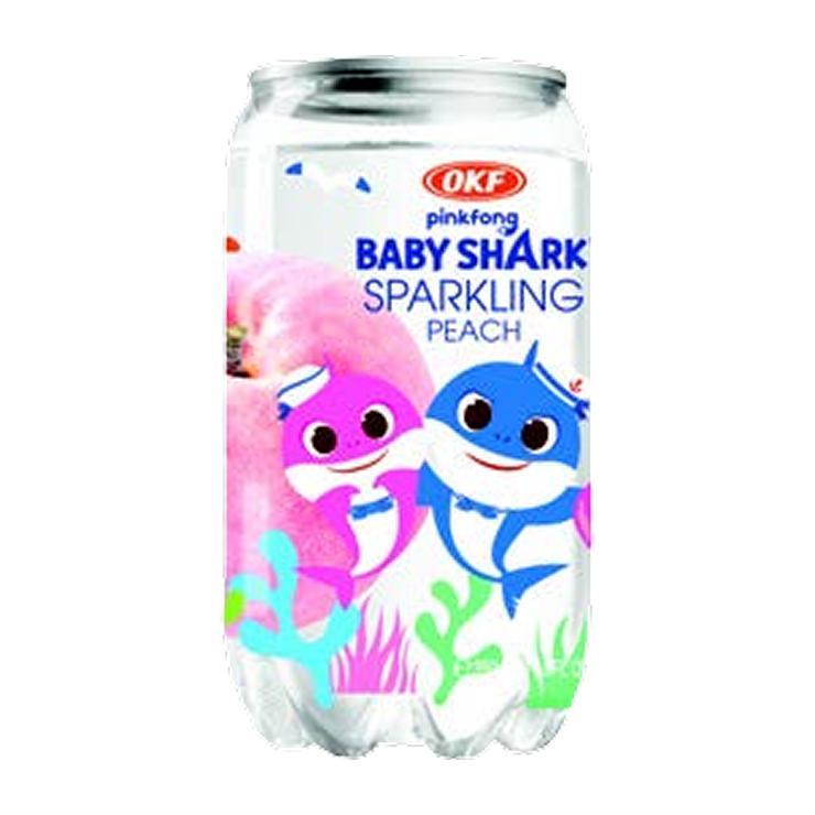 Безалкогольный напиток OKF BABYSHARK Sparkling Peach 350мл*24