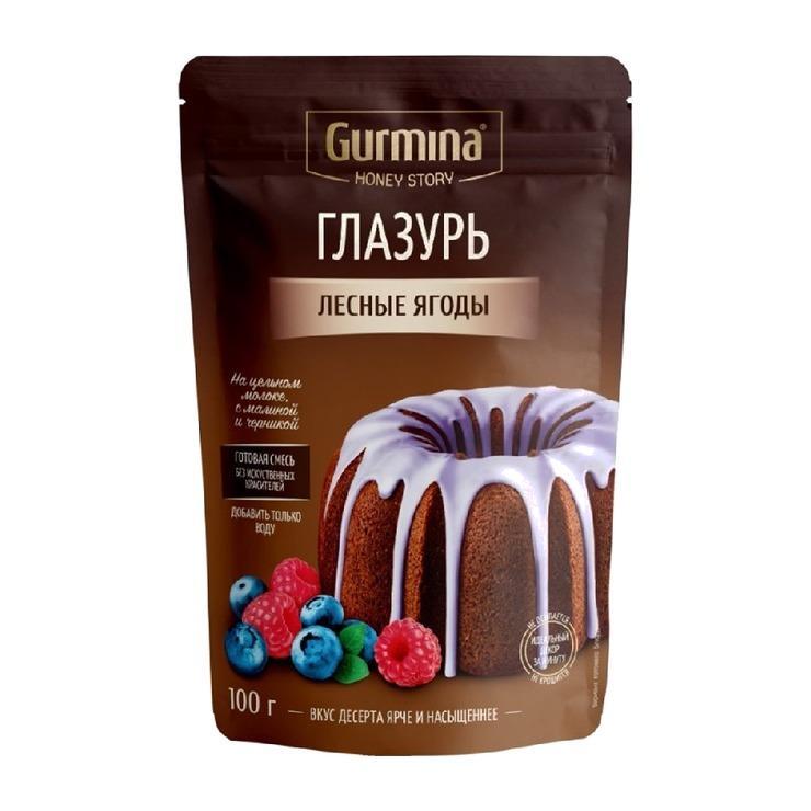 Глазурь GURMINA HONEY STORY лесные ягоды 100 гр., дой-пак