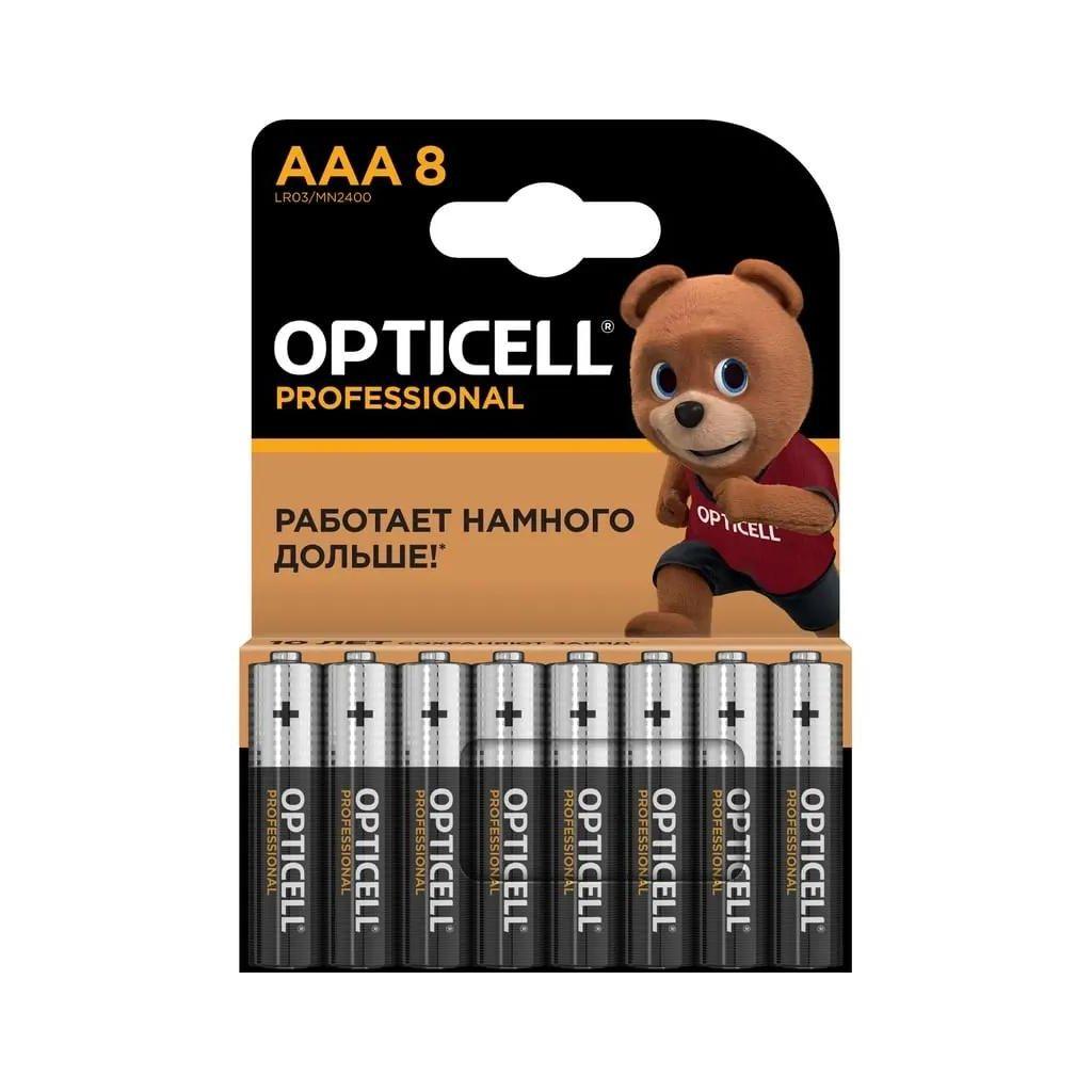 Батарейка AAA OPTICELL Professional AAA, 8 шт.