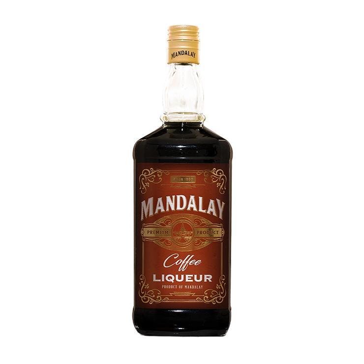 Спиртной напиток ликер Mandalay Coffe Liqueur десертный 26% Мьянма 1 л., стекло