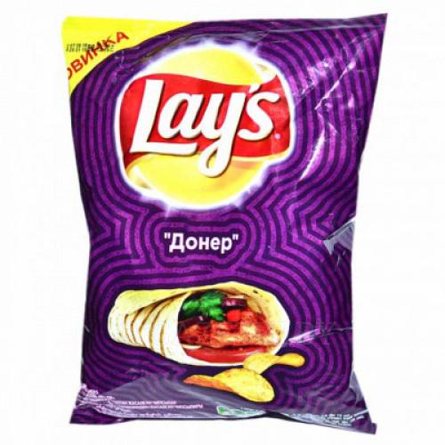 Чипсы Lay's донер 90 гр., флоу-пак