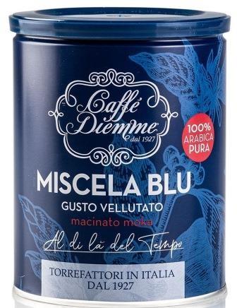 Кофе Caffe Diemme Miscela Blu Moka молотый 250 гр., ж/б
