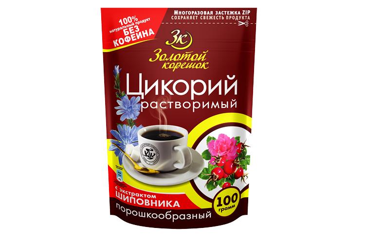 Цикорий Золотой корешок Растворимый с экстрактом шиповника