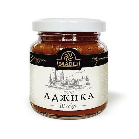 Аджика Madli абхазская 120 гр., стекло