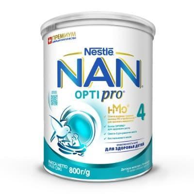 Молочко Nestle детское 4 Оптипро NAN 800 гр., ж/б