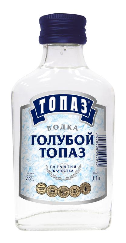 Настойка Топаз Голубой Топаз 40% горькая, 100 мл., стекло