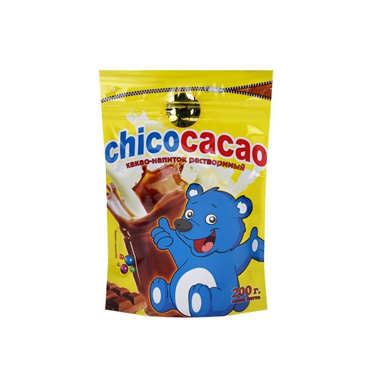Какао-напиток Chicocacao быстрорастворимый 200 гр., дой-пак