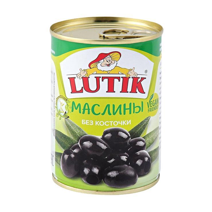 Маслины Lutik без косточки 280 мл., ж/б