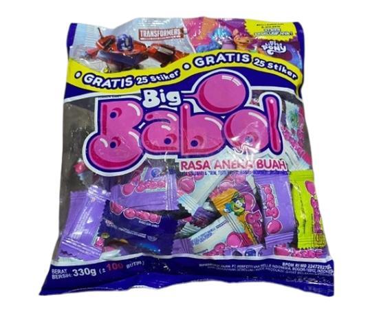 Жевательная резинка Big Babol 330 гр., флоу-пак