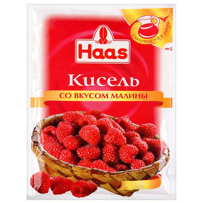 Кисель Haas малина 75 гр., саше