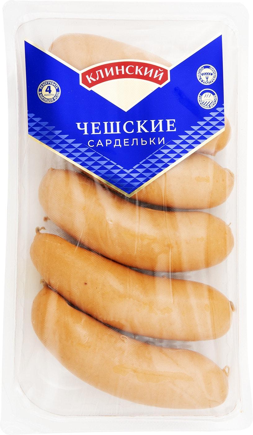 Сардельки Клинский Чешские 450 гр., вакуум