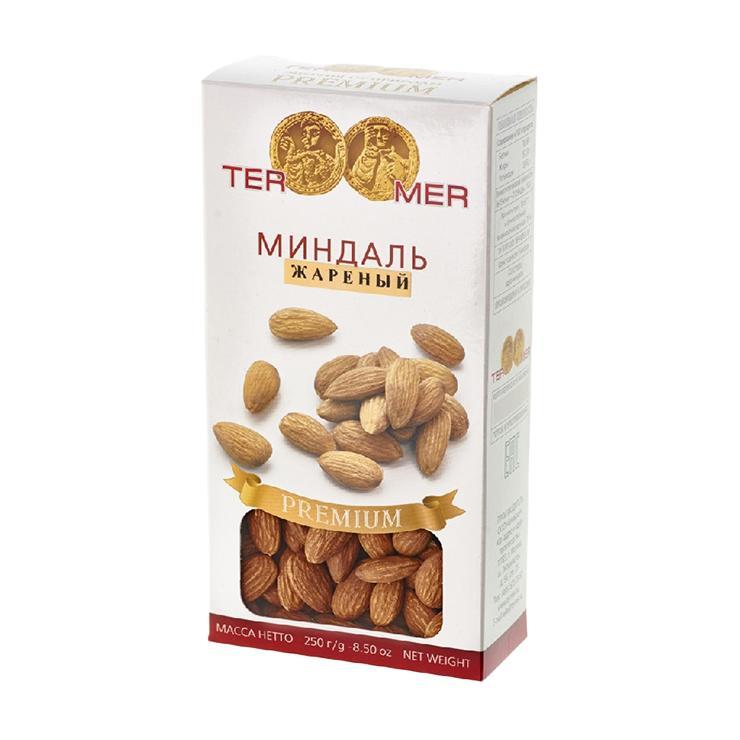 Миндаль Termer жареный 250 гр., картон