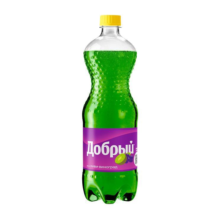 Напиток газированный Добрый киви виноград 1 л., ПЭТ
