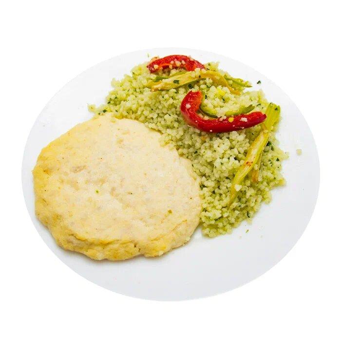 Биточек куриный с кус-кус 220 гр., контейнер