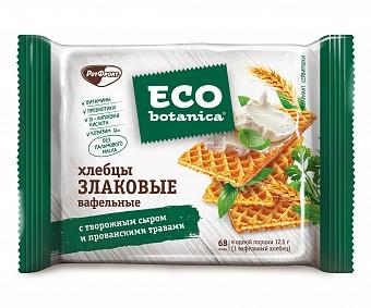Хлебцы Eco вафельные злаковые с творожным сыром и прованскими травами 75 гр., флоу-пак