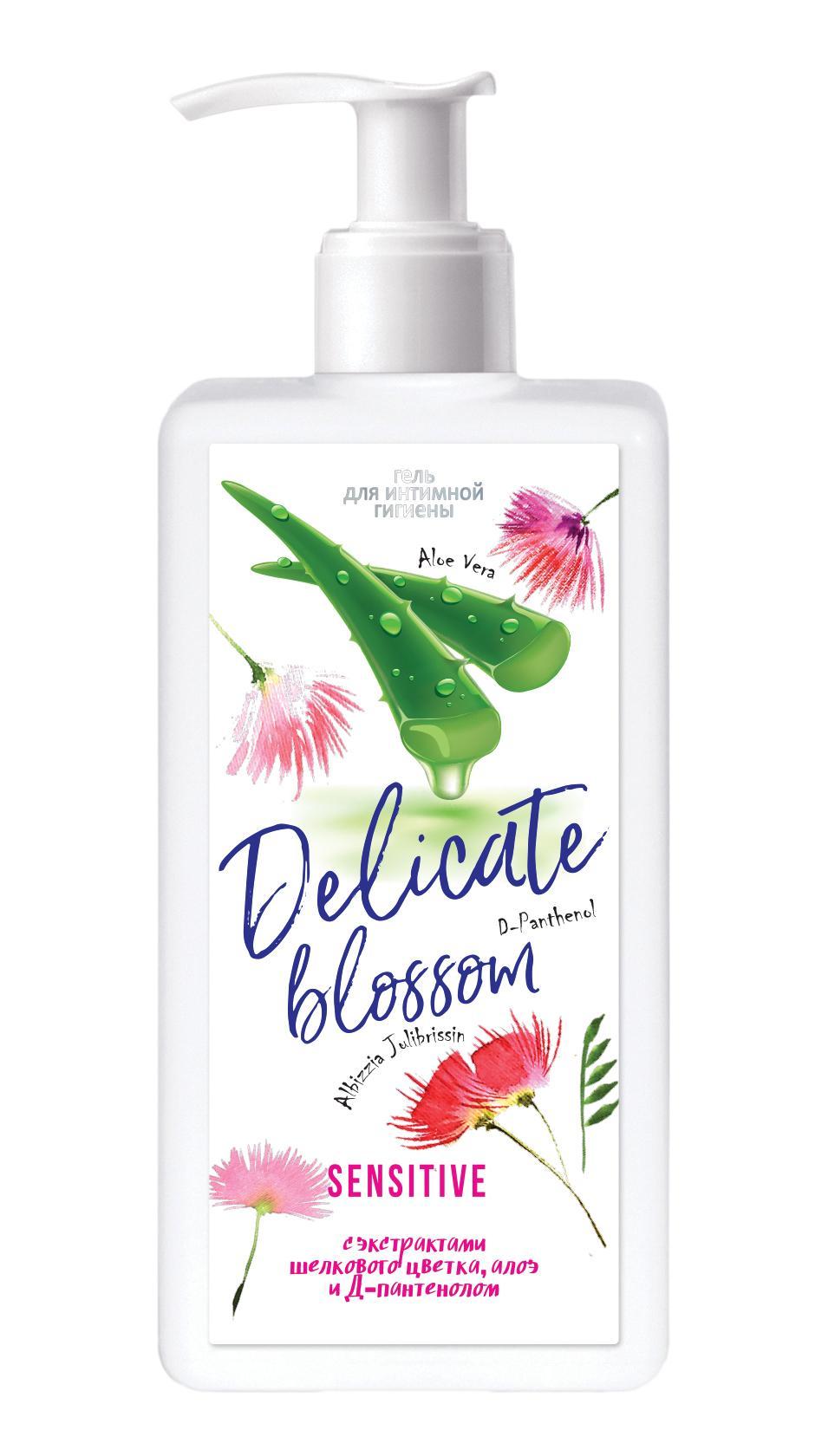 Гель для интимной гигиены Delicate Blossom Sensitive 250 мл., ПЭТ