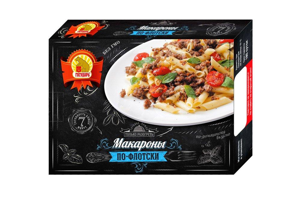 Макароны по-флотски Государь, 300 гр., картон
