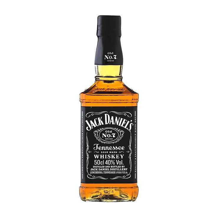 Крепкий спиртной напиток Виски Jack Daniel’s tennessee №7 40% США 500 мл., стекло