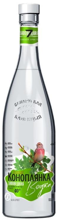 Водка Коноплянка Заповедная 40% 500 мл., стекло