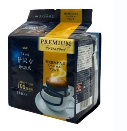 Кофе AGF Luxury Special Blend молотый в дрип-пакетах 14 пакетов 98 гр., флоу-пак