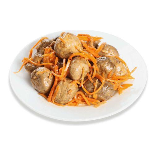 Салат шампиньоны по - корейски 2 кг., пластиковый контейнер