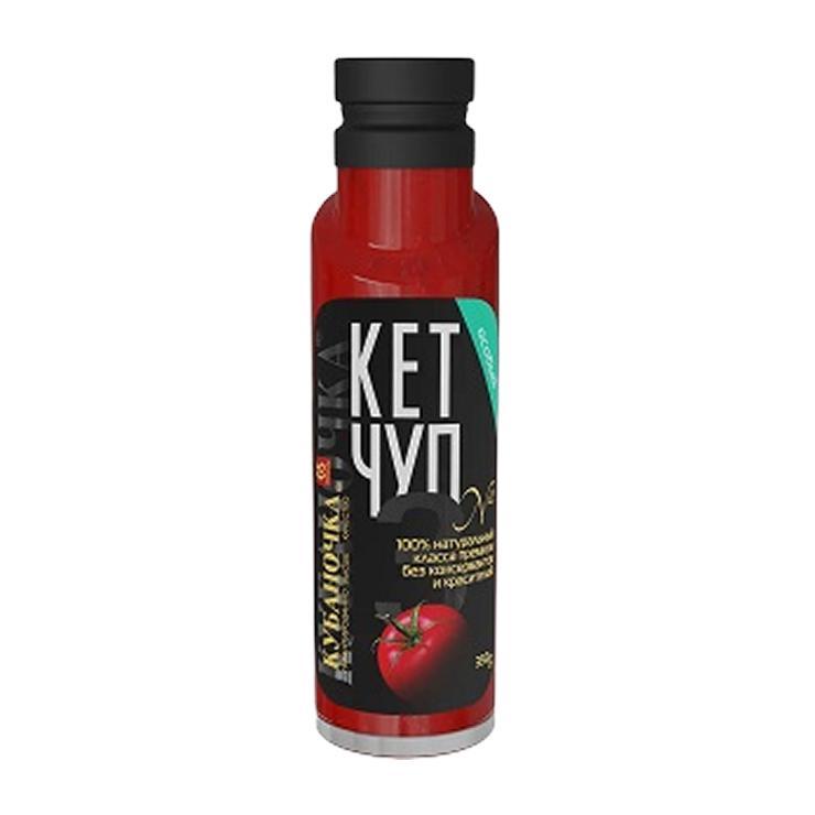 Кетчуп Кубаночка особый 260 гр., ПЭТ