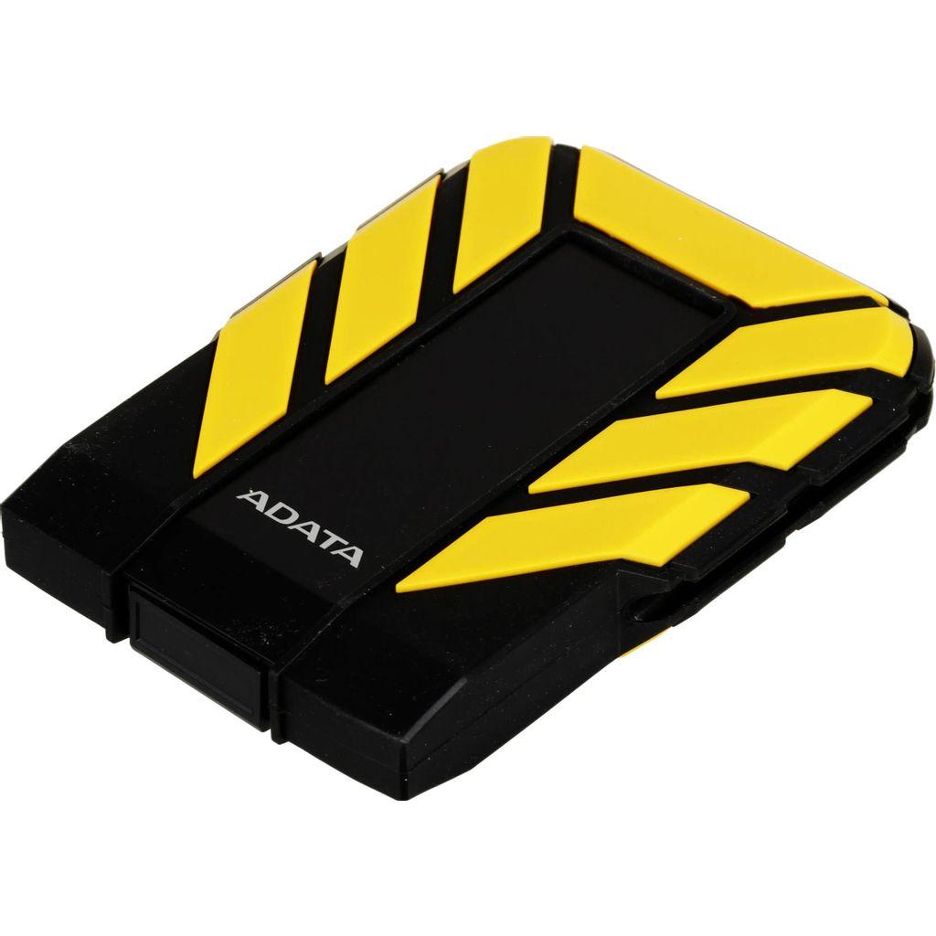 Внешний диск 2ТБ HDD A-Data DashDrive Durable HD710Pro, USB 3.0, желтый [ahd710p-2tu31-cyl]