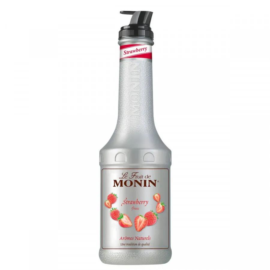 Основа для напитков Monin ягодная клубника 1 л., ПЭТ