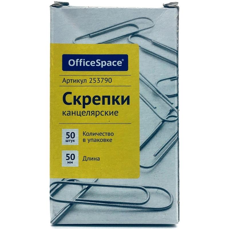 Скрепки OfficeSpace 50мм. 50шт. 253790