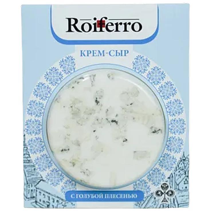 Крем-сыр Беловежские сыры с голубой плесенью 120 гр., пленка