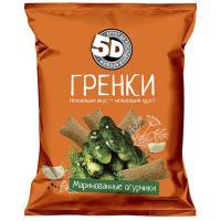 Гренки 5D ржаные Ассорти 45 гр., флоу-пак
