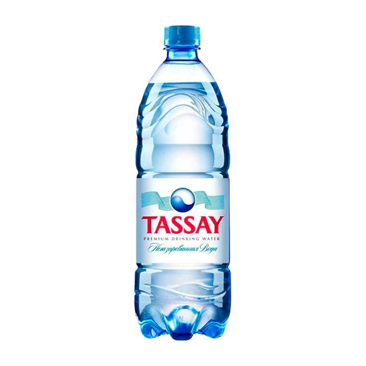 Вода негазированная Tassay питьевая Казахстан 1 л., ПЭТ