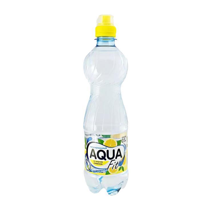 Вода негазированная Aqua fit лимон 500 мл., ПЭТ