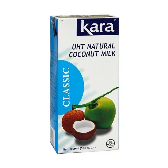 Молоко кокосовое Kara UHT Classic 1 л., тетра-пак