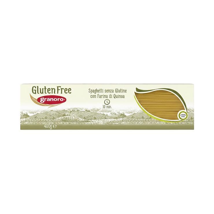 Макароны Granoro senza glutine № 472 спагетти из киноа 400 гр., флоу-пак